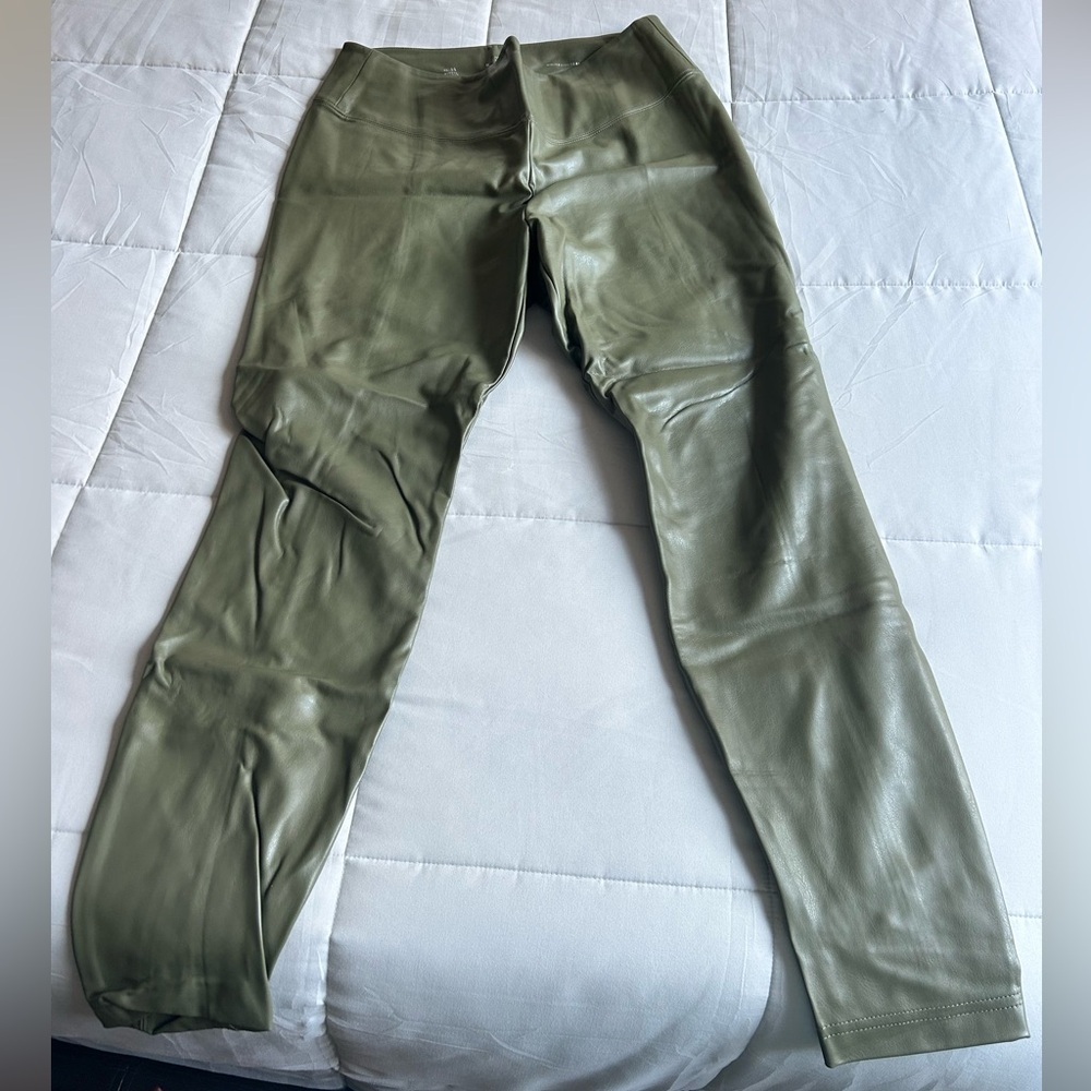 Faux Leather Legging Sz 14 EUC